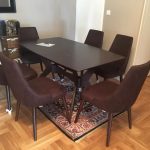 Trpezarijski sto Eros 160 i stolice Milano