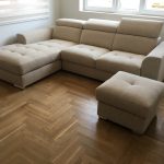 Ugaona garnitura Brisel i tabure