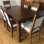 Trpezarijski sto S11 Kleopatra i stolica M9